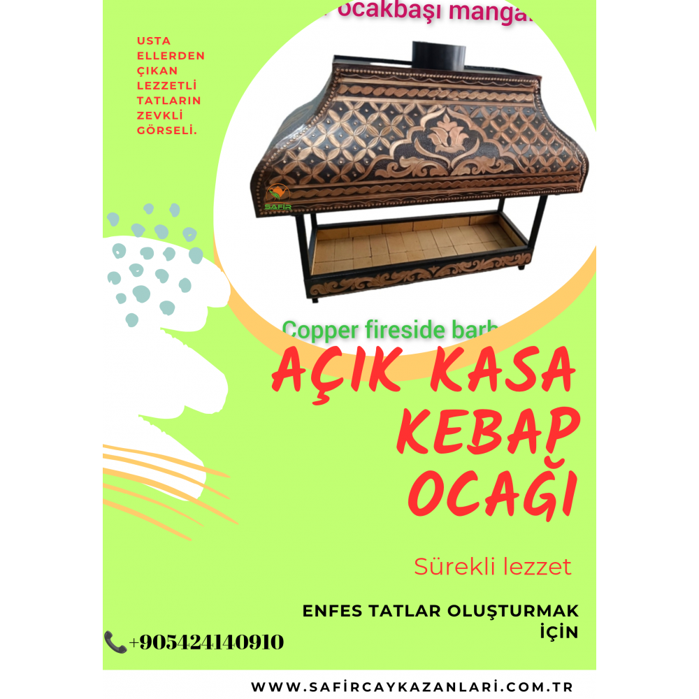 Açık Kasa Bakır Ocakbaşı - Ocakbaşı Mangal Izgara Barbekü bbq Safir Kebap Ocağı Mangalı Bakır Ocakbaşı - Açık Kasa Ocakbaşı Mangal Izgara Barbekü