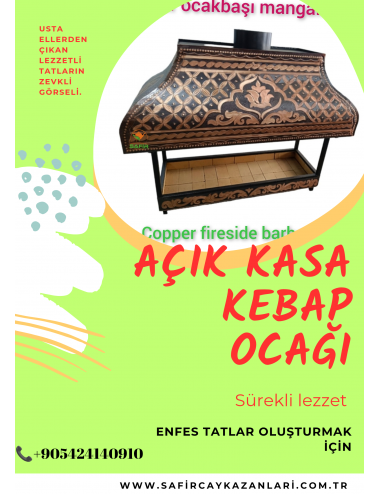 Açık Kasa Bakır Ocakbaşı - Ocakbaşı Mangal Izgara Barbekü bbq Safir Kebap Ocağı Mangalı Bakır Ocakbaşı - Açık Kasa Ocakbaşı Mangal Izgara Barbekü