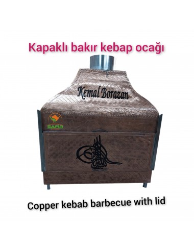 Bakır Kapaklı kapalı Kasa Ocakbaşı - Mangalbaşı Bakır Köfte Ocağı - Kapalı Kasa Ocakbaşı Bakır Barbekü Mangal Kebap Ocağı, Kapalı kasa kapaklı Ocakbaşı Mangal BBQ GRILL SAFİR BARBEKÜ
