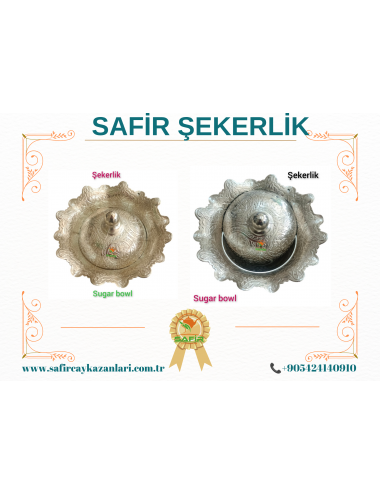 ŞEKERLİK ÖZEL DÖKÜM EL İŞLEMESİ ŞEKERDANLIK SAFİR KALİTE