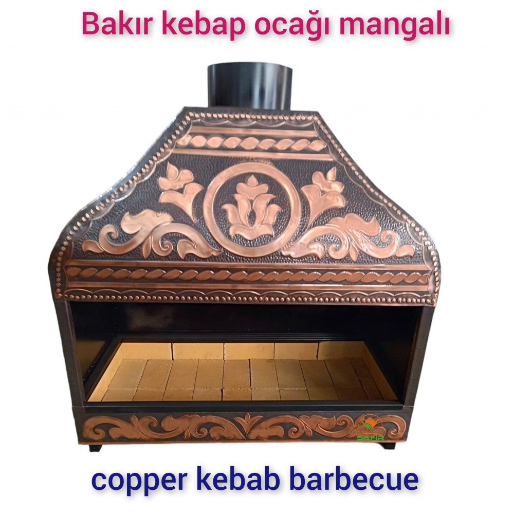 Kapalı Kasa Bakır Ocakbaşı - Ocakbaşı Mangal Izgara Barbekü bbq Safir Kebap Ocağı Mangalı