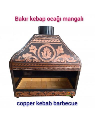 Kapalı Kasa Bakır Ocakbaşı - Ocakbaşı Mangal Izgara Barbekü bbq Safir Kebap Ocağı Mangalı