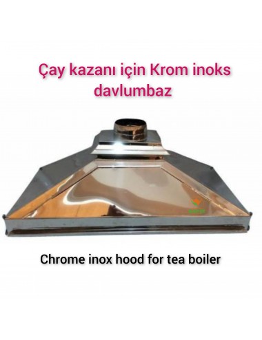 ORJİNAL PASLANMAZ KROM İNOKS DAVLUMBAZ 80 CM DAVLUMBAZ , ÇAY KAZANI İÇİN İNOKS DAVLUMBAZ İNOX DAVLUMBAZ