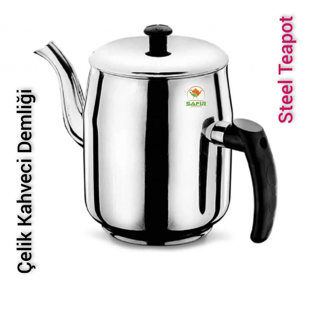 Paslanmaz Çelik Kahveci Demlik No 3 , Çay kazanı çelik kahveci demliği 