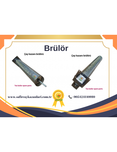 SAFİR BRÜLÖR ÇAY KAZANI BRÜLÖRÜ ÇAY OCAĞI KAZANI İÇİM GAZ DAĞITIM KİTİ 2 GÖZLÜ ÇAY KAZANI İÇİN BRÜLÖR