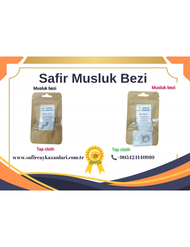 SAFİR MUSLUK BEZİ ÇAY OCAĞI KAZANI İÇİN MUSLUK BEZİ 1 PAKET 5 ADET MUSLUK SÜZGECİ